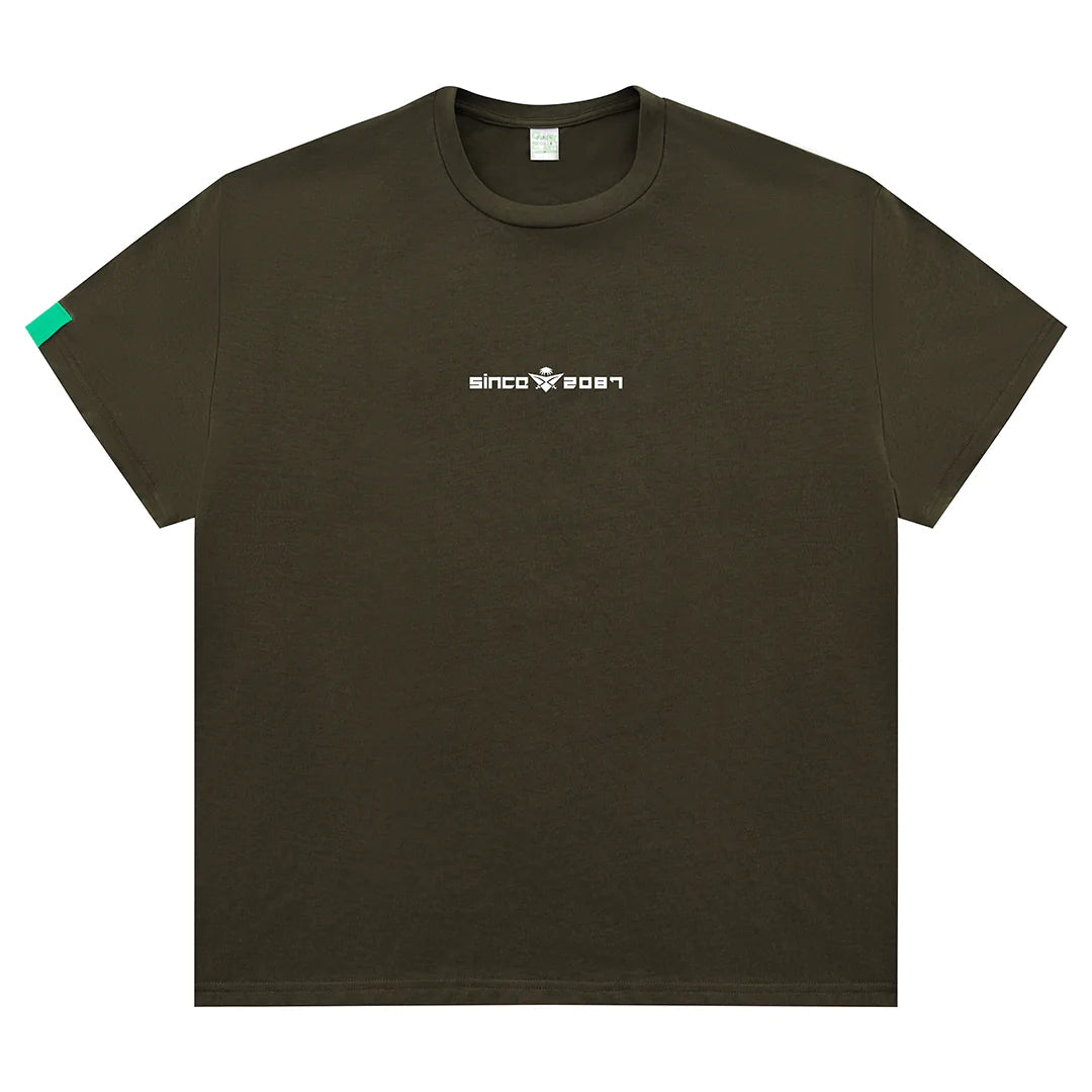 F4 [t Shirt] “air 2087” [olive Green] – Since2087