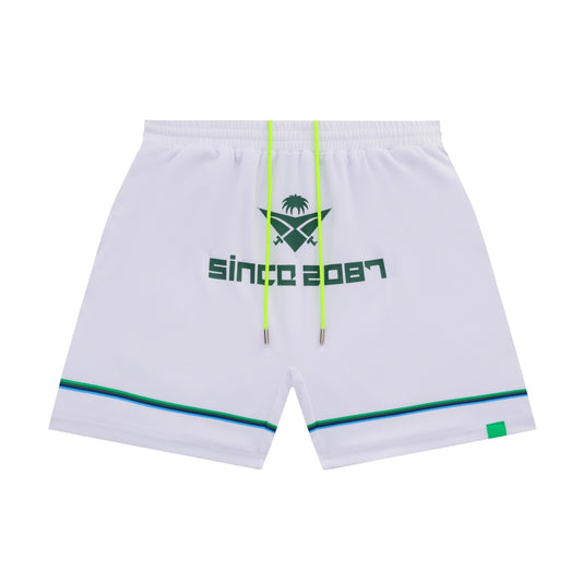 F5. [BASKETBALL SHORT] “AIR 2087” - [white]