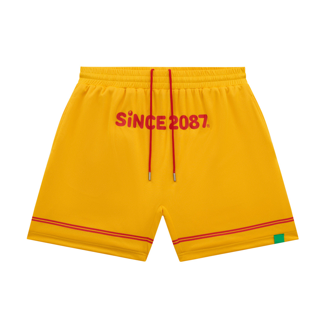 E2. [BASKETBALL SHORT] “FAST FOOD” - [yellow]