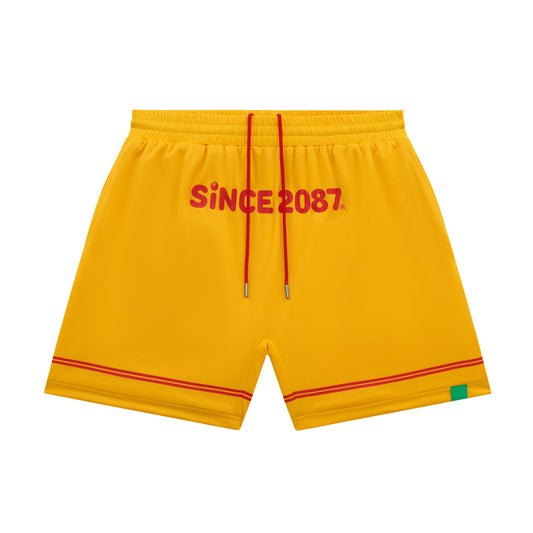 E2. [BASKETBALL SHORT] “FAST FOOD” - [yellow]