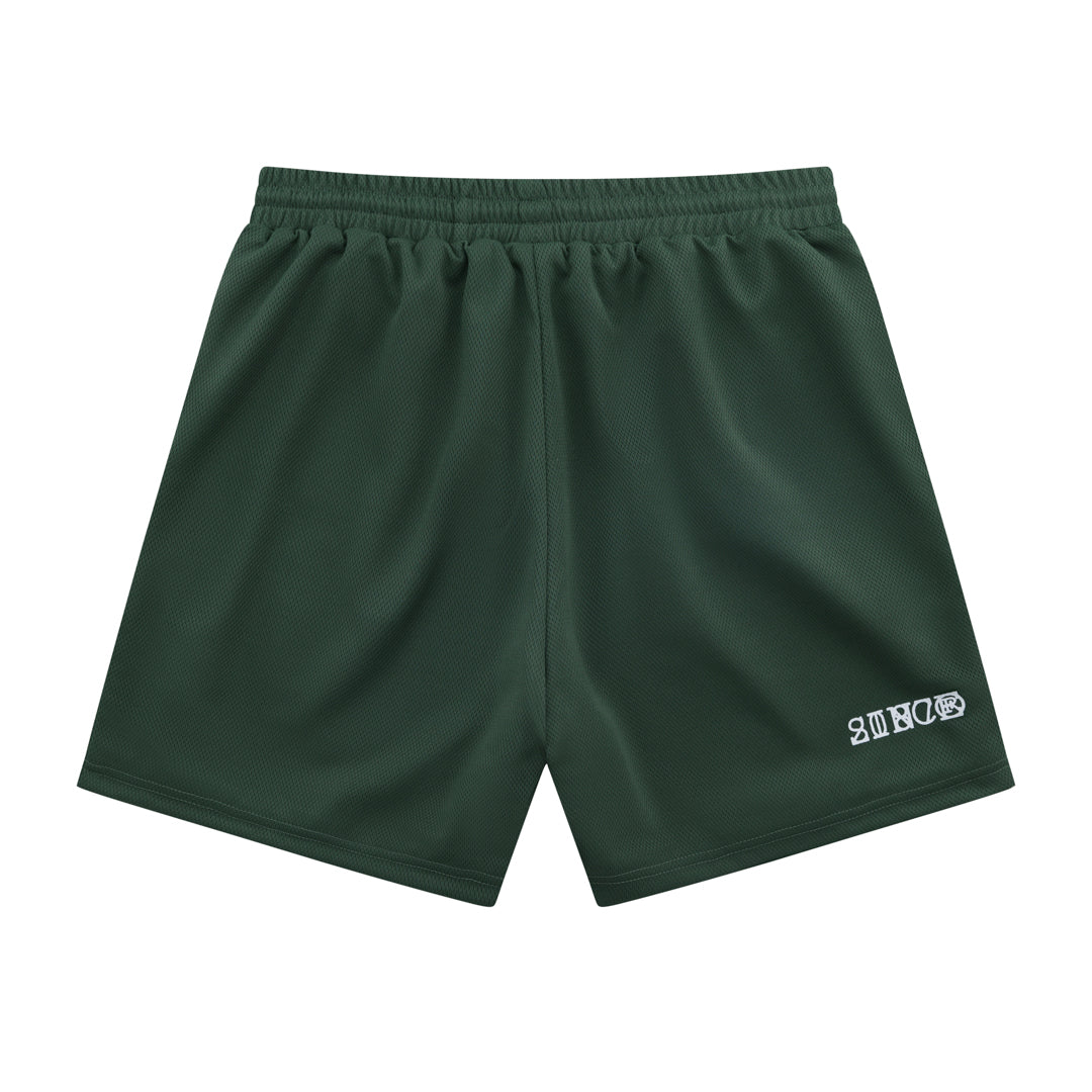 F6. [BASKETBALL SHORT] “AIR 2087” - [olive green]