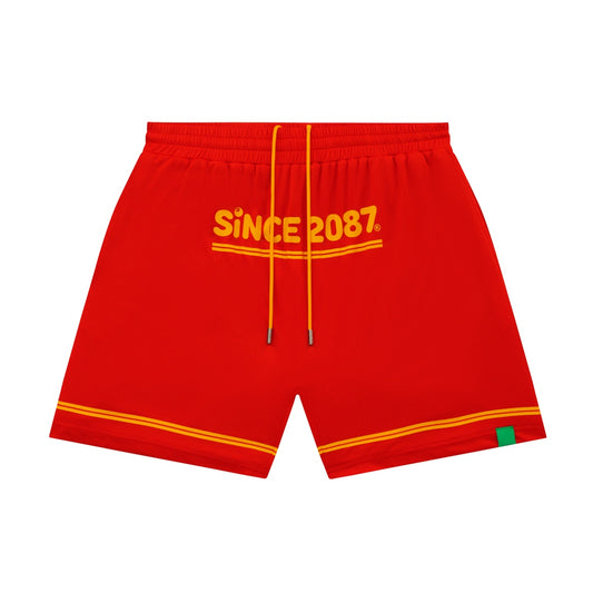 E3. [BASKETBALL SHORT] “FAST FOOD” - [red]