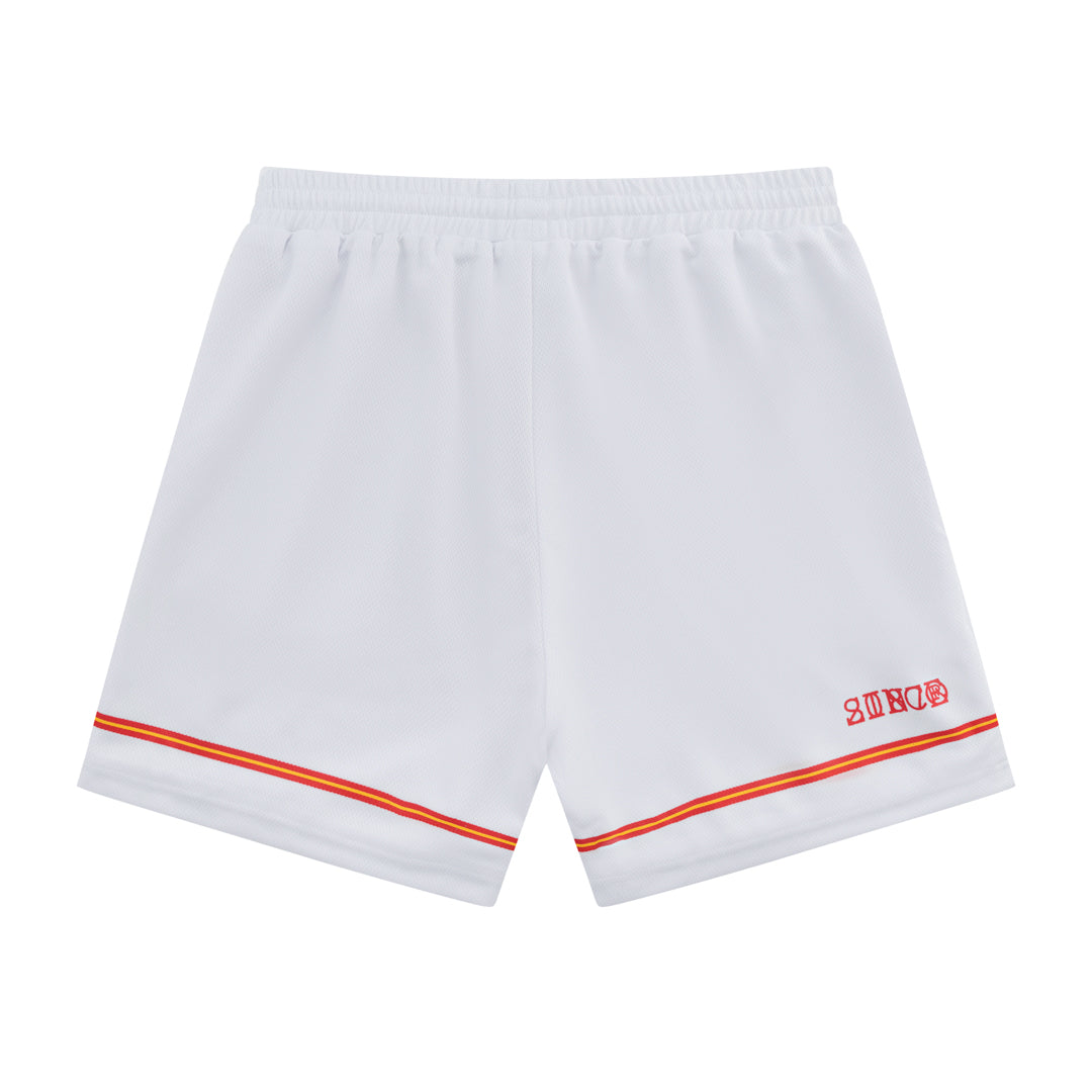 E3. [BASKETBALL SHORT] “FAST FOOD” - [white]