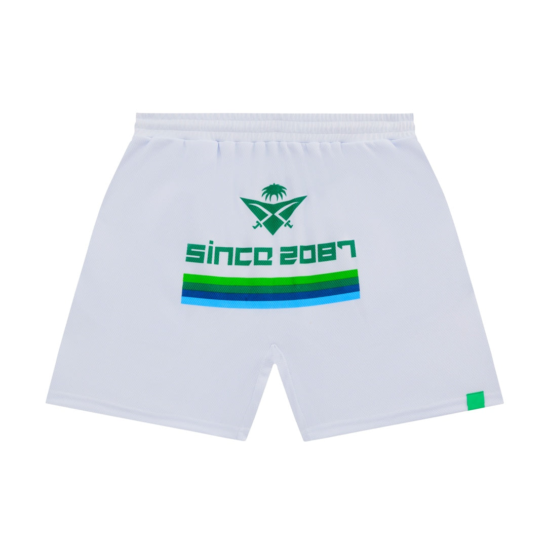 F6.1 [BASKETBALL SHORT] “AIR 2087” SAMPLE v1 - [white]